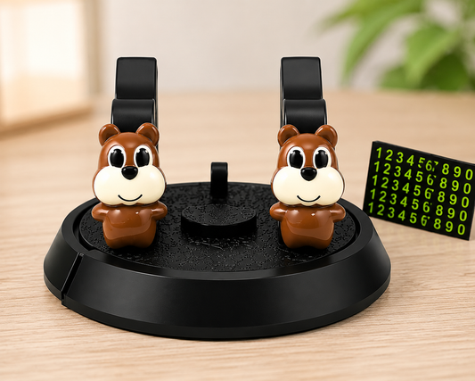 360° Rotating Mobile Phone Holder Stand – Universal Dashboard & Desk Phone Stand with Anti-Slip Base