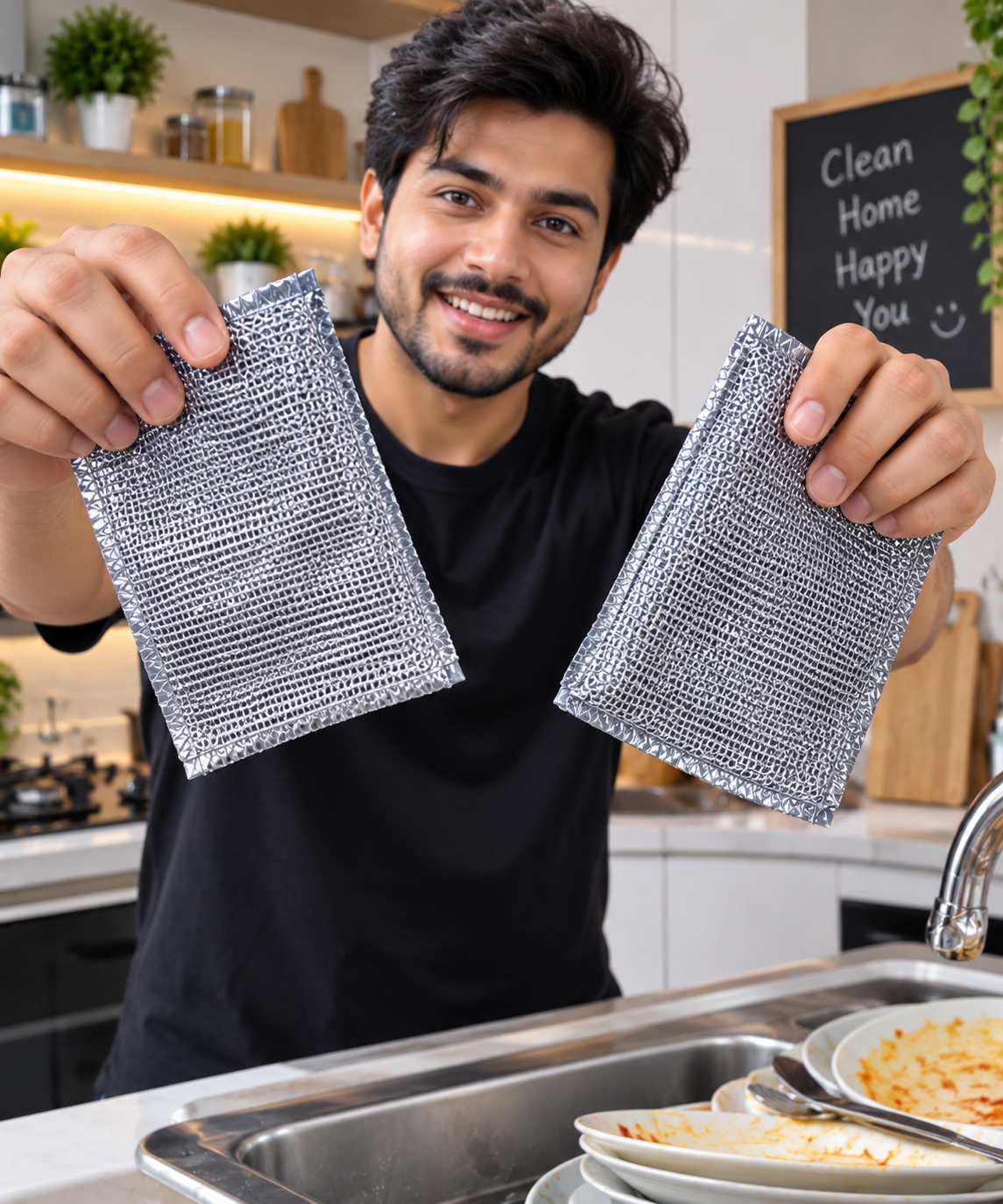 Tough Stain Killer Scrub Cloth – Destroy Grease & Grime with Less Effort!