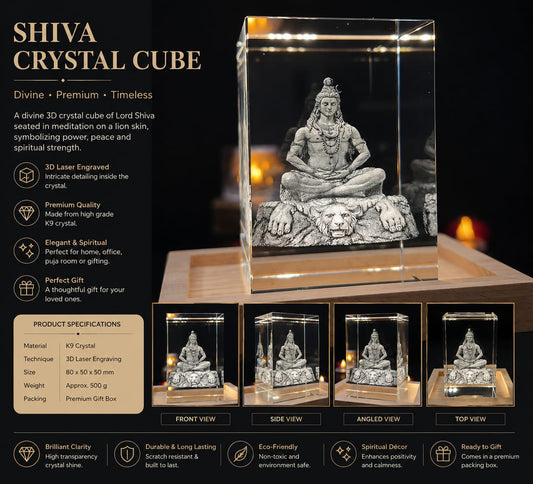 God Idol 3D Crystal Cube