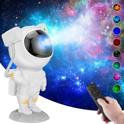 Astronaut Galaxy Projector Light for Bedroom with Remote