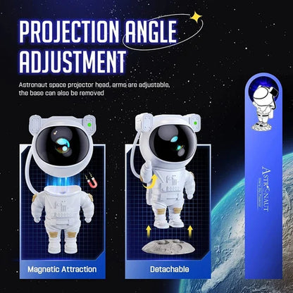 Astronaut Galaxy Projector Light for Bedroom with Remote